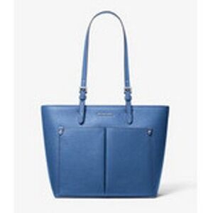 Michael Kors Jet Set Medium Pocket Tote Bag Galaxy‎ Blue